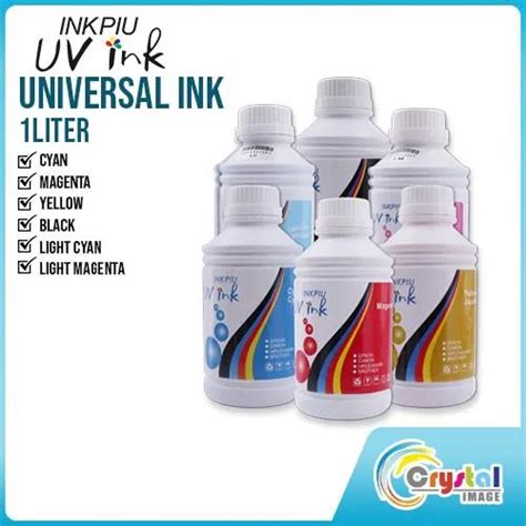 Inkpiu UV Dye Ink 1000ml Universal Refill Ink Bottle For Epson Canon