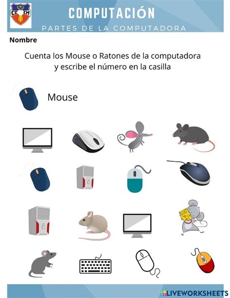 Actividad Interactiva De El Mouse Para Preescolar Puedes Hacer Los