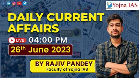 Livecurrent Affairs Daily Current Affairs Rajiv Pandey