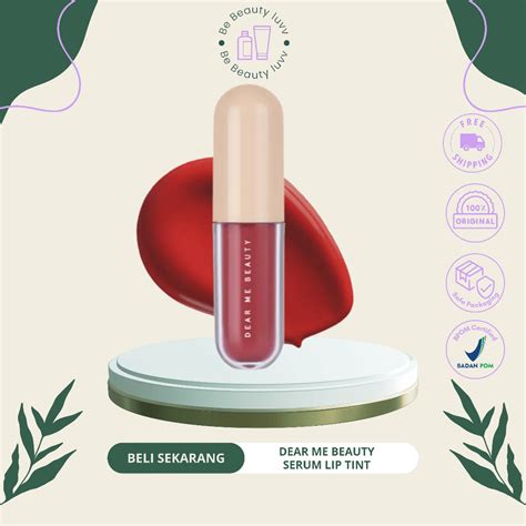 Jual Dear Me Beauty Serum Lip Tint Shopee Indonesia