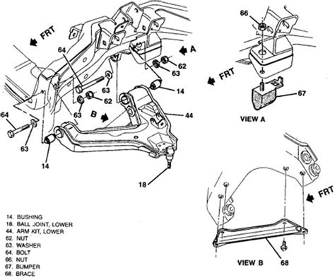 2002 Chevy Trailblazer Front Differential Diagram