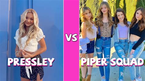 Pressley Hosbach Vs Pipers Squad Girl Tiktok Dance Battle Youtube