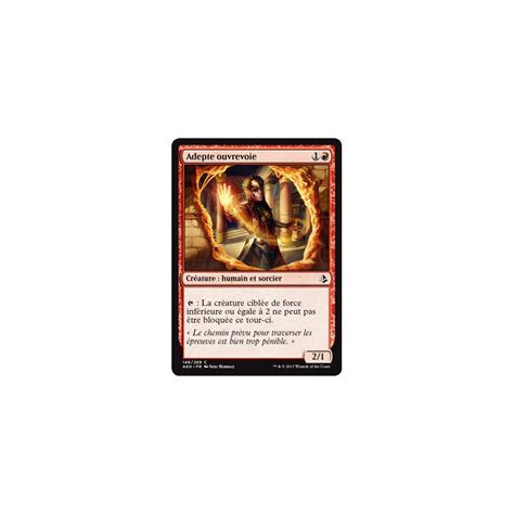 Carte Magic Mtg Amonkhet Vf Adepte Ouvrevoie Goupiya