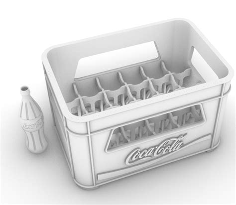 Stl File Coca Cola Box Coke Box・design To Download And 3d Print・cults