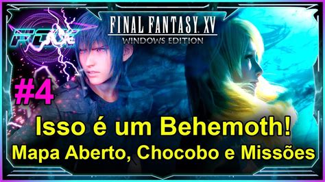 Isso Um Behemoth Mapa Aberto Chocobo E Miss Es Final Fantasy