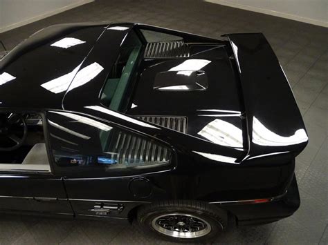 1987 Pontiac Fiero Gt 33422 Miles Black Coupe 28l V6 Fi 4 Speed