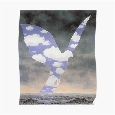 Rene Magritte Artwork Premium Matte Vertical Poster