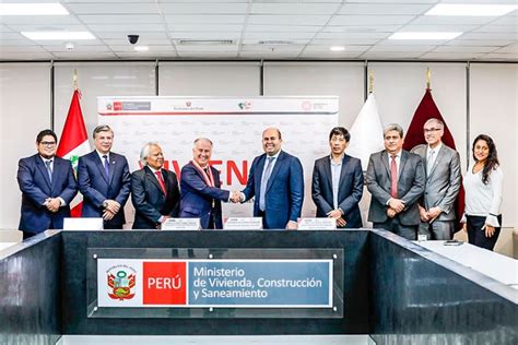 Mvcs Y Uni Firman Convenio Para Impulsar Edificaciones Seguras Con