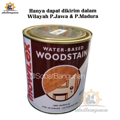 Jual Mowilex Wood Stain Cat Pelapis Kayu Premium Kg Xtra Bubble Wrap