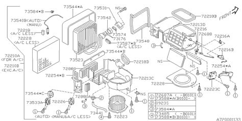 73540AE021 Genuine Subaru THMS THERMO Assembly