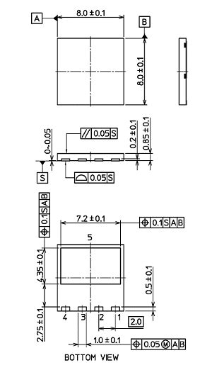 DFN 8x8 | Toshiba Electronic Devices & Storage Corporation | Asia-English