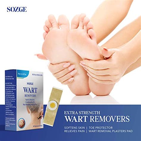 Sozge Wart Pads Maximum Strength Wart Pads For Flat Warts Plantar