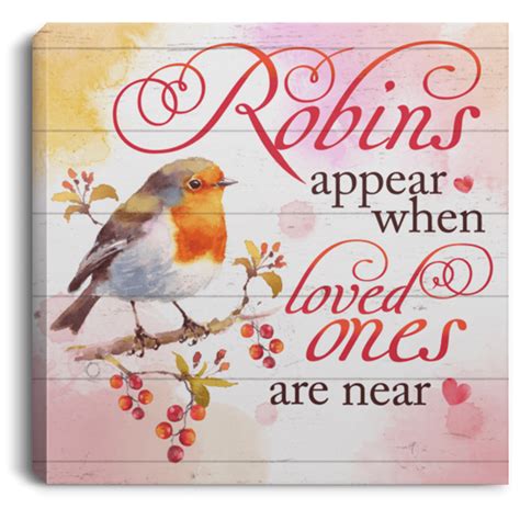 Papercraft Paper Angels Appear When Robins Are Near Handpainted