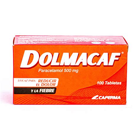 DOLMACAF 500MG TAB BLISTERX10 Nefrofarma