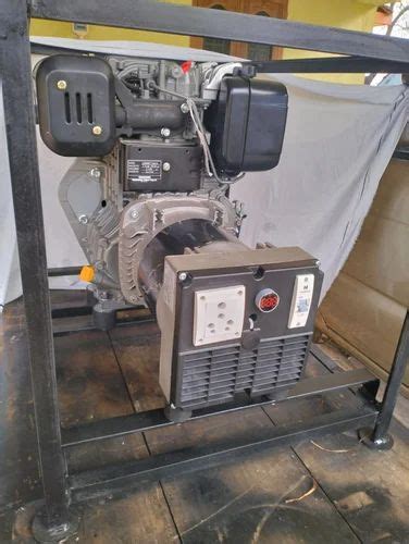 Aircooled 5KVA Diesel Genset at Rs 100000 | Air Cooled Gasoline ...