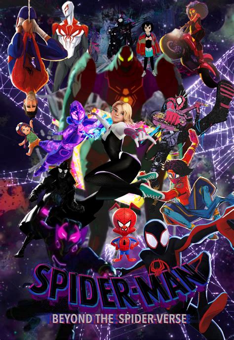 Spider-Man Beyond The Spider-Verse Fan-Made Poster by JawlessArrowMagnet58 on DeviantArt