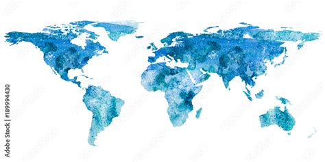 Naklejka geografia australia świat kontynent mapa Dekowizja pl