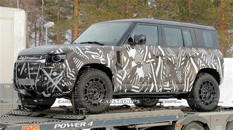 Hardcore Land Rover Defender Svx Spied Will Make You Think Twice About