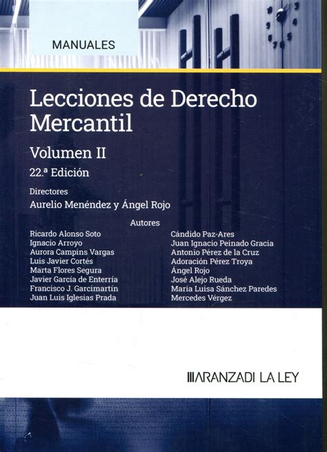 Librer A Dykinson Lecciones De Derecho Mercantil Vol Ii Rojo