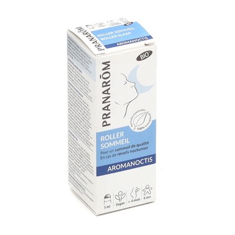 Pranarom Aromanoctis Roller Sommeil Bio Endormissement