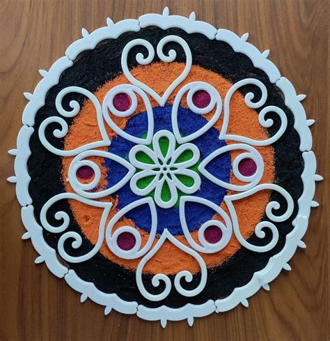 Buy Shree Jogeshwari Rangoli Kit With Multiple Pattern Mandala