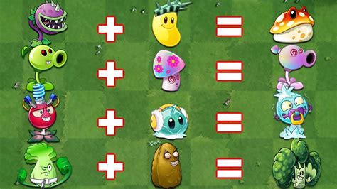 PVZ 2 Evolution Fusion Of Plant Vs Zombies 2 PvZ Discovery YouTube