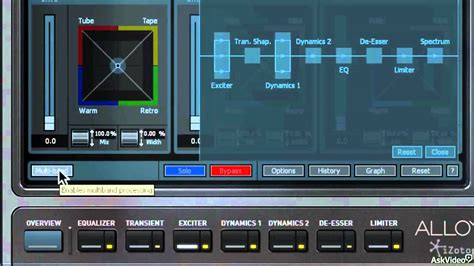 Izotope Alloy 2 Mixers Toolbox 8 Module Signal Flow Youtube