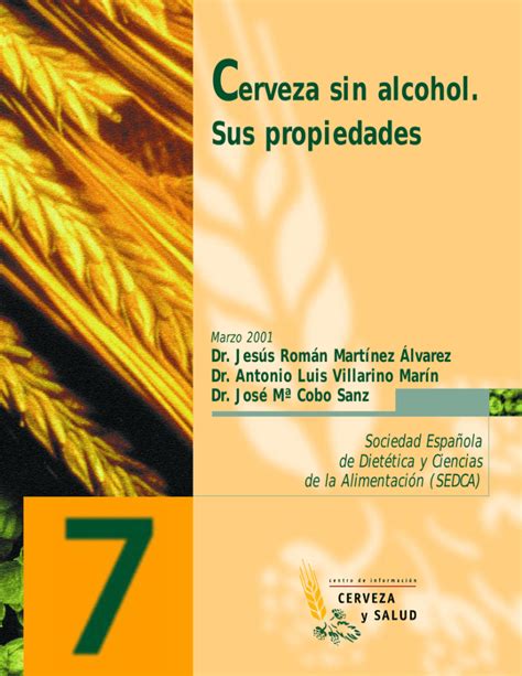 Cerveza Sin Alcohol Sus Propiedades