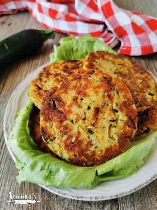 Hamburger Di Zucchine Al Forno Con E Senza Bimby