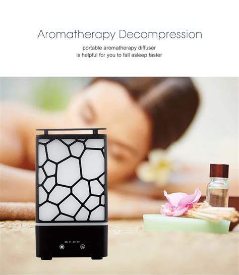 Water Cube Essential Oil Diffuser 200ml Aroma Diffuser Ultrasonic