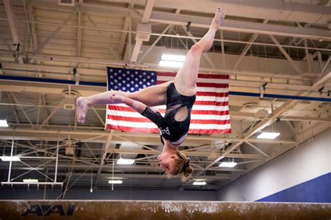 Dvids Images Air Force Academy Womens Gymnastics Team Posted A