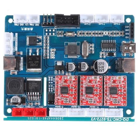 Jual Tr Cnc Router 3 Axis Control Board Grbl Usb Stepper Motor Driver D