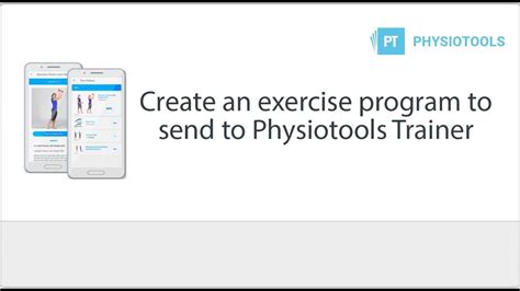 Create An Exercise Program To Send To Physiotools Trainer Youtube