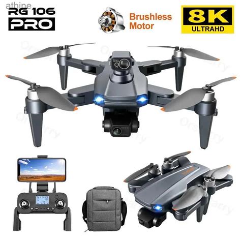 Drones Novo Rg Pro Drone K Hd C Mera Profesional Reperter