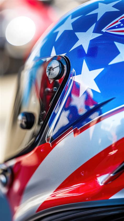 American Flag Helmet Patriotic Motorcycle Helmet Stars And Stripes