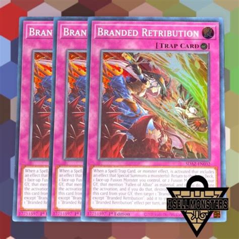 Yugioh X Branded Retribution Sdaz En Super Rare St Yu Gi Oh Fast