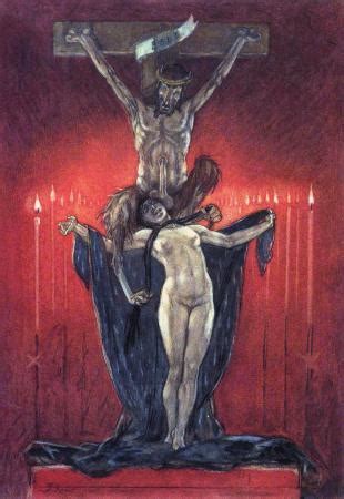 Elisandre L Oeuvre au Noir Les Sataniques par Félicien Rops