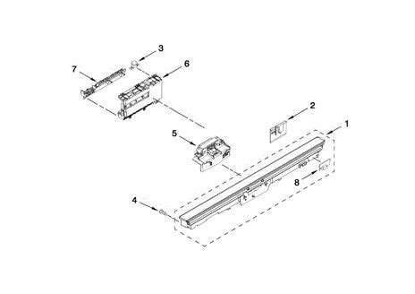 Whirlpool PANEL CNTL Part WPW10481150 Appliance Parts PartsIPS