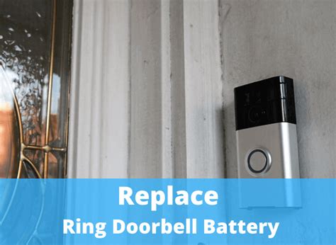 How to Replace The Ring Doorbell Battery | Our Secure Life