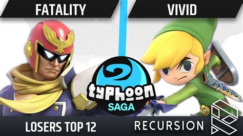 Typhoon Saga Fatality Captain Falcon Vs Vivid Toon Link Losers