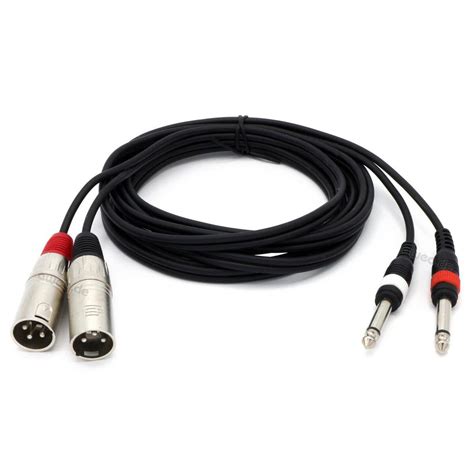 M Dual Audio Kabel Klinke Auf Xlr Male Fach