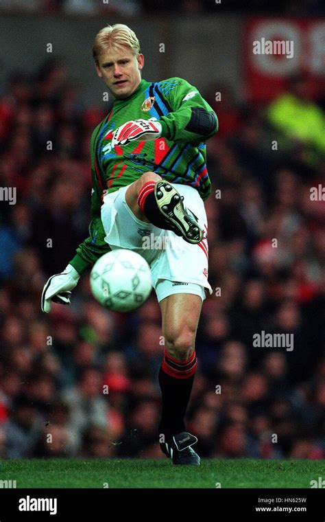 Peter Schmeichel Manchester United Fc August Stock Photo Alamy