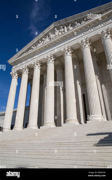 United States Supreme Court Building Washington Dc United States Of