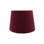 Ruby Red Velvet French Drum Lampshade Lampshade Barn