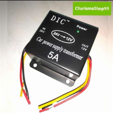 Jual Step Down Converter 24v 12v DC 5a Merk Dic Di Seller TB Honey