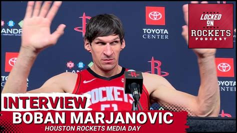 Boban Marjanovic Houston Rockets Media Day 2023 2024 NBA Season YouTube