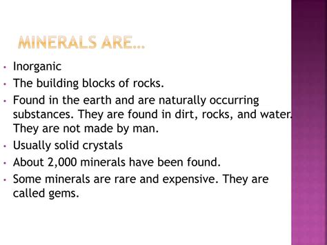 Ppt Minerals Powerpoint Presentation Free Download Id2046494