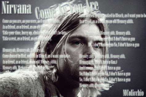 Kurt Cobain Come As You Are by MColicchio on DeviantArt