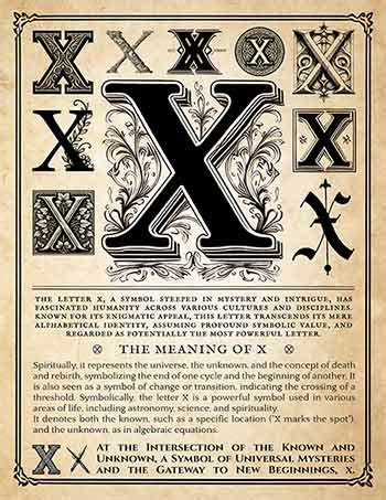 Spiritual Meaning of X: Symbolism and Powers – Spells8