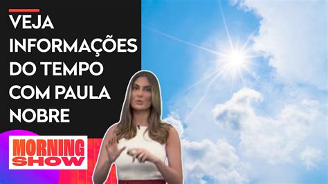 Ltimo Dia De Inverno Tem Muito Calor Confira Previs O Para Os